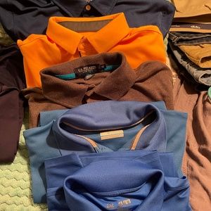 Mens Polo shirts lot of 6